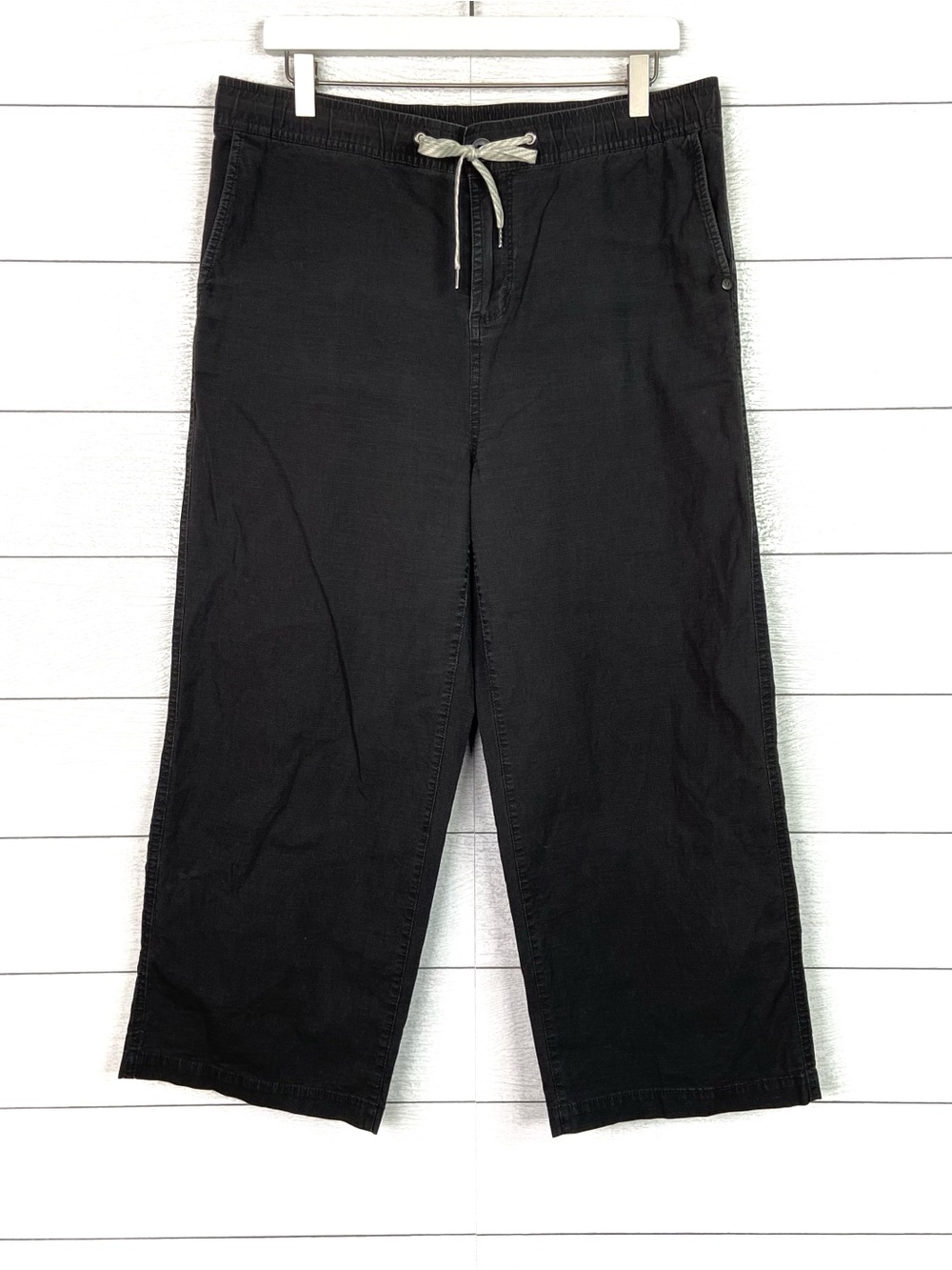 VUORI Ripstop Pant XL Charcoal Gray Casual Cotton Four Pocket Drawstring XLarge